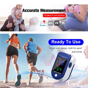 Professional 4-color OLED Display Digital Pulse Oximeter Saturation Monitors - My Store