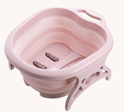 Foldable Footbath Massage Bucket Plastic Foot Bath Basin - My Store