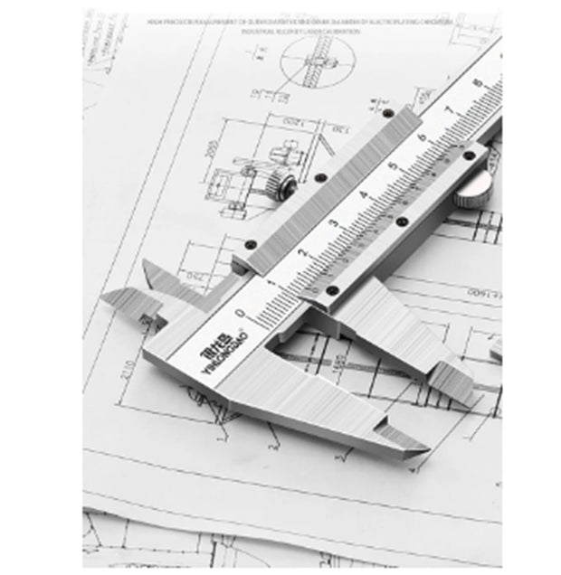 Stainless Steel Caliper Micrometer High Precision 0-150mm - My Store