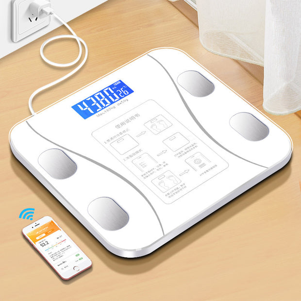 Usb Rechargeable Weight Scale Body Fat Scale Healthy Body Scale - My Store