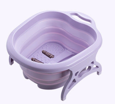 Foldable Footbath Massage Bucket Plastic Foot Bath Basin - My Store