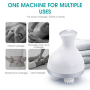 Electric Massager Wireless Waterproof Shoulder And Neck Deep Tissue Kneading Massage - My Store